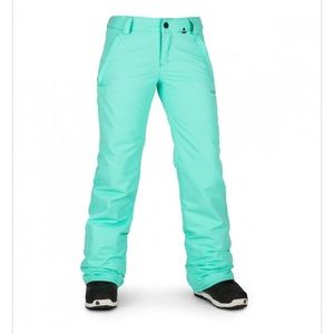 Volcom Frochickie Snowboard Pant in Jade - Size Lg